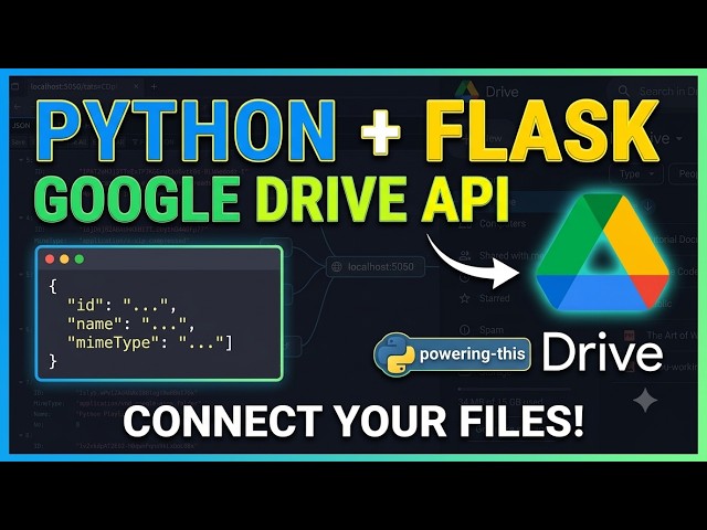 Part 6.1  Python Flask + Google Drive files list