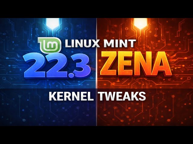Linux Mint 22.3 Zena Kernel Tweaks That Actually Improve Desktop Responsiveness