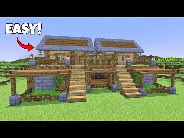 Minecraft: How to Build a Survival House | Step-by-Step Tutorial