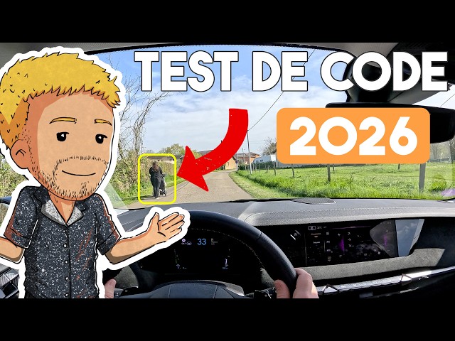 Test Code de la Route 2026 - Série 89