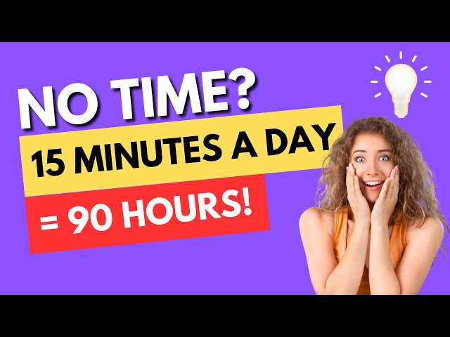 The Power of Bite-Sized Learning: 15 Minutes to a New You