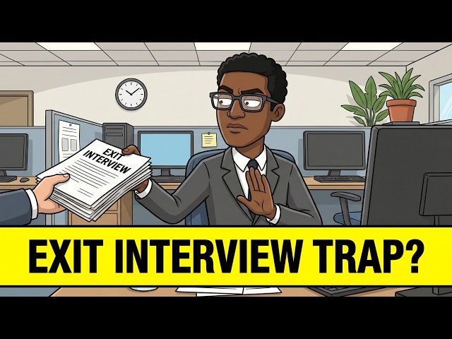 Why You May Want To Skip The Exit Interview! - Tips to Quit Your Job