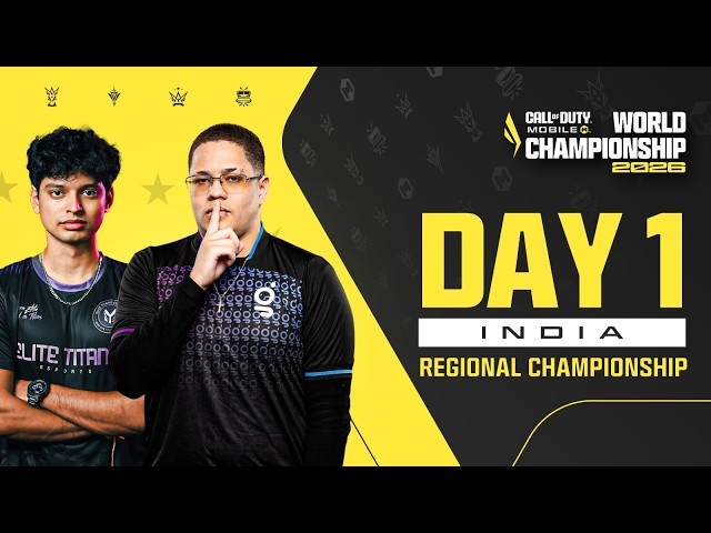 Call of Duty: Mobile World Championship 2026 - India Regional Championship - Day 1