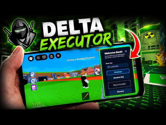 NEW EASY Delta Executor Mobile - Roblox Executor Tutorial - Delta Executor Download (iOS Android)