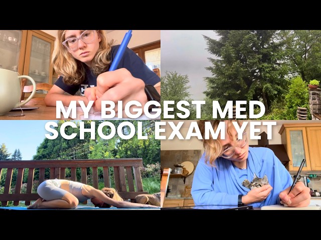 preparing for my biggest exam yet 🌲📚 6 days in the mountains