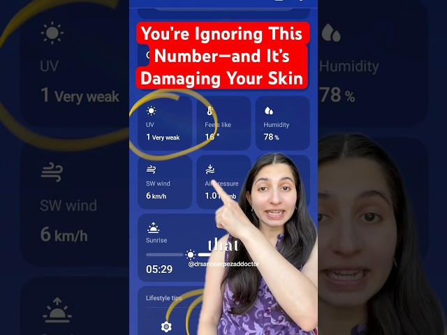 SPF Isn’t Enough: Learn to Read the UV Index Like a Dermatologist