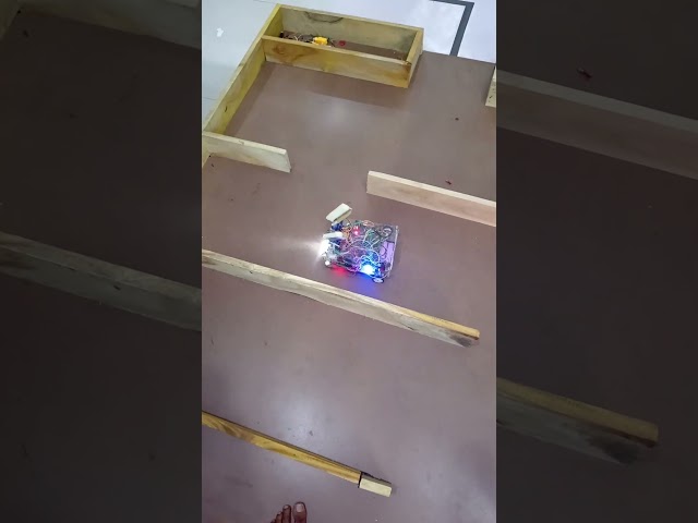 PID wall-Following Algorithm... #robotics #PID #robot