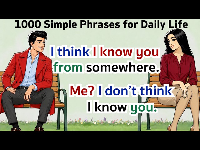 1000 Easy English Dialogues for Beginners ✅English Speaking Practice✅English Conversation Practice