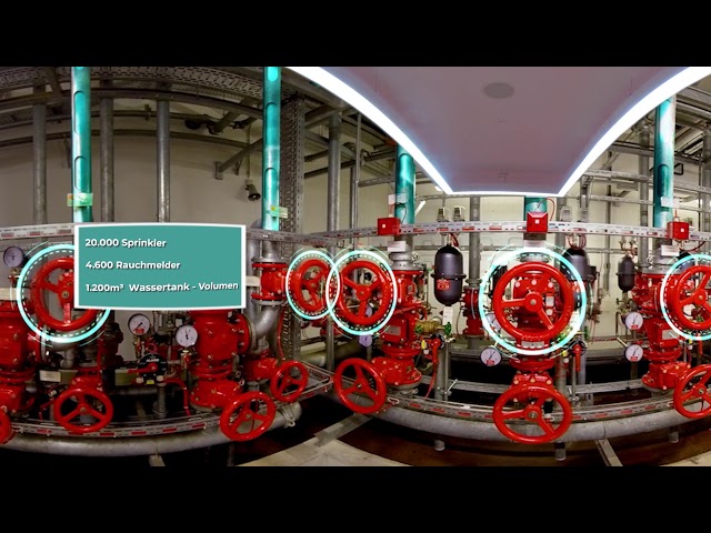 Allianz Arena in 360° - Sprinkler control center