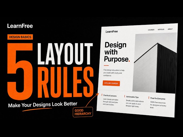 5 Graphic Design Rules That Make Any Layout Look Better