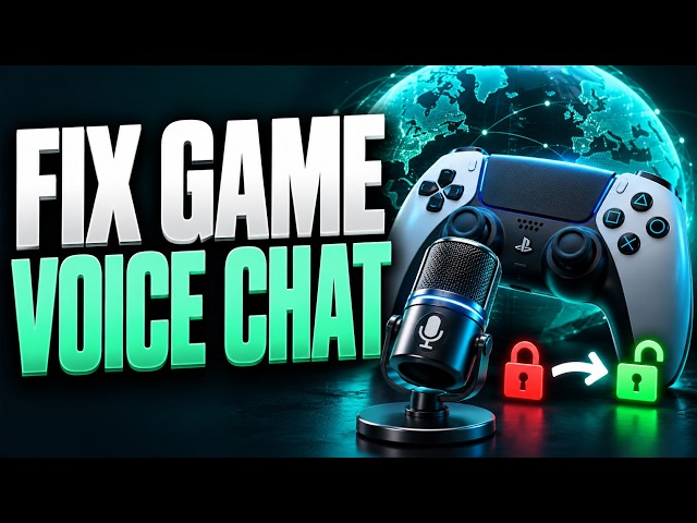 How To Fix Game Voice Chat Not Working! Tutorial
