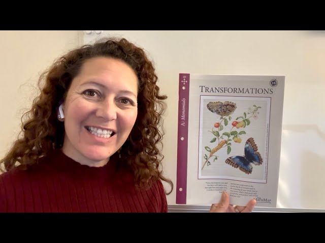 Math Map Week 18 Transformations