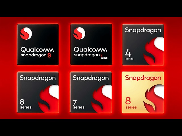 Every Snapdragon Processor Explained | From S Series to Snapdragon 8 Series