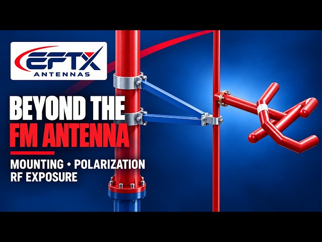 EFTX FM Antenna Systems | Tower Mounting, Polarization & RF Exposure | 4K