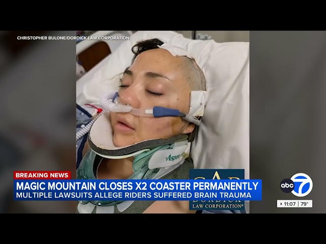 Six Flags permanently closes X2 amid brain injury lawsuits
