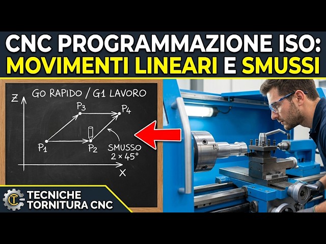 CNC ISO Programming and Turning: Linear Movements
