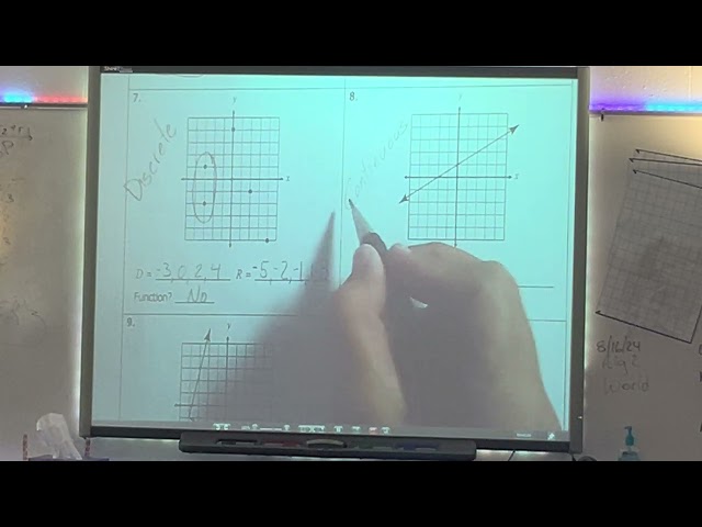 2-1 Relations & Functions Part 1
