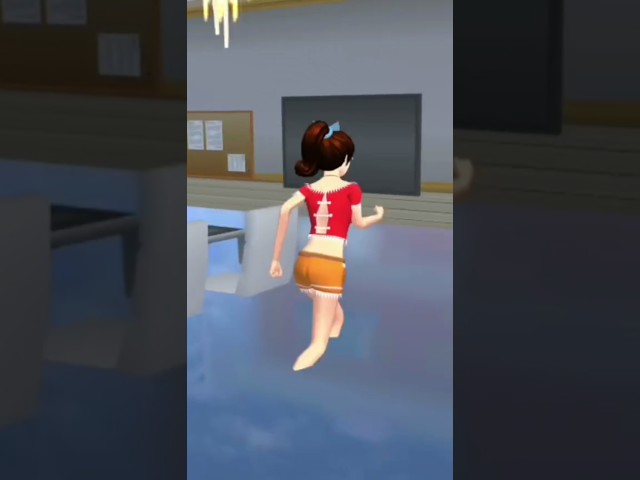 Rina's house is flooded❗❗ #shorts #trendingshorts #sakuraschoolsimulator #viralvideo #games #flood
