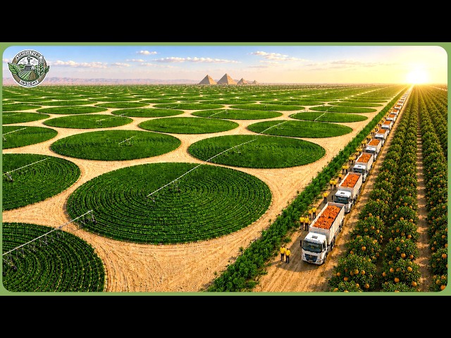 How Egypt Is Turning The Sahara Desert Into A Massive New Nile Delta To Feed Millions