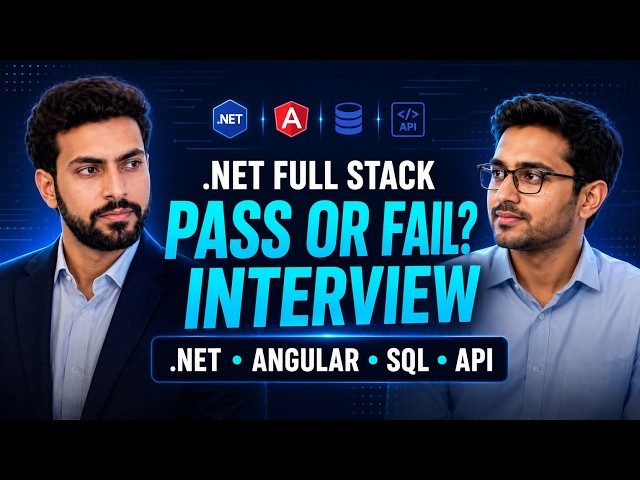 Can You Pass This Senior .NET Full Stack Interview?