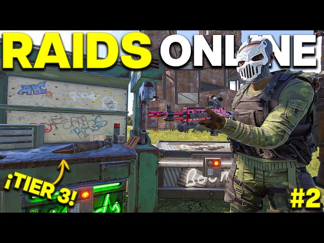 WE GOT TIER 3 AND THE ONLINE RAIDS BEGIN!! | Rust M2