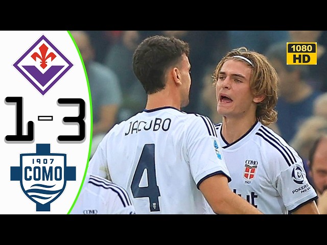 Como vs Fiorentina 3-1 All Goals and Football Highlights 2026