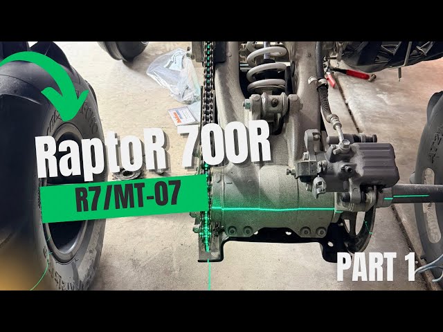 How To Swap A R7 In A RaptoR 700 Part-1 swapped raptor 700
