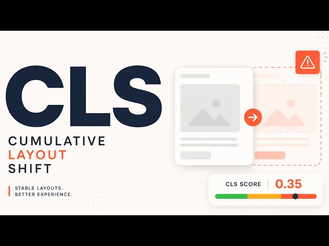 CLS (Cumulative Layout Shift) -  Core Web Vital