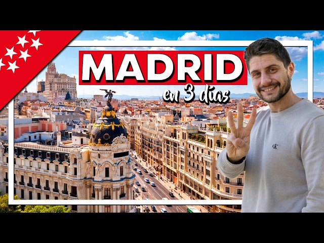 MADRID en 3 días 🇪🇸 Qué ver y hacer en Madrid | Guía completa 2026