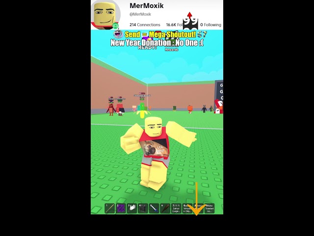 Playing Roblox LIVE with Every Viewer! 🔴 | #roblox #shorts