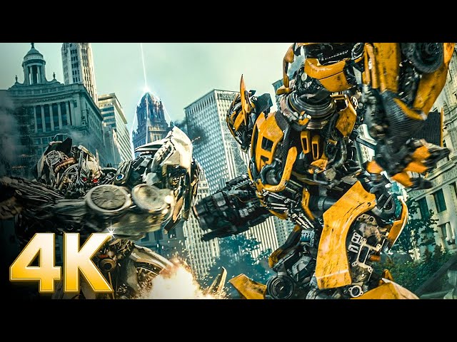 Autobots Unite! Best Battles from Transformers 1–3 | 💥 4K