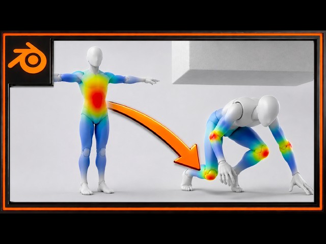 Armature Blending - Blender Geometry Nodes Tutorial