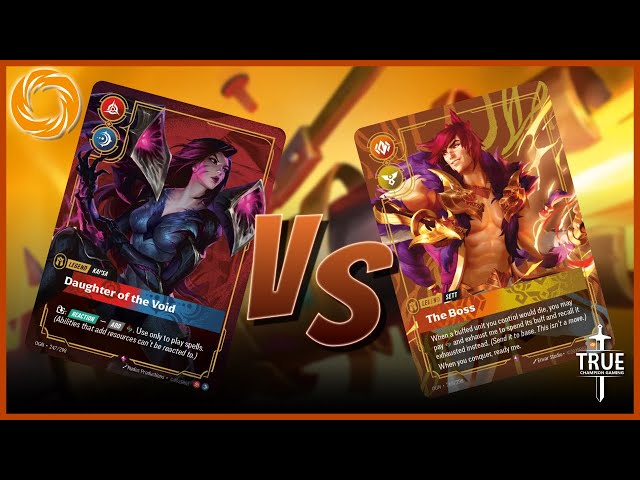 Kai'sa vs Sett | Riftbound Gameplay (with hand cams)