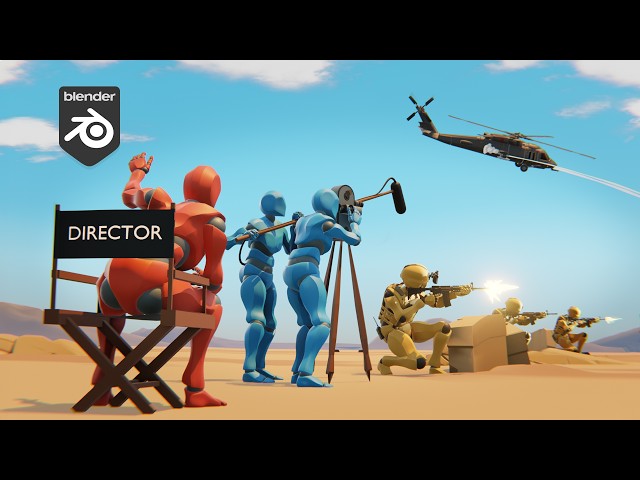 Make Short Films in Blender FAST #b3d
