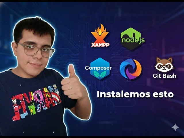 Instala tu entorno de desarrollo: XAMPP, Node.js, Composer, VS Code y Git Bash paso a paso