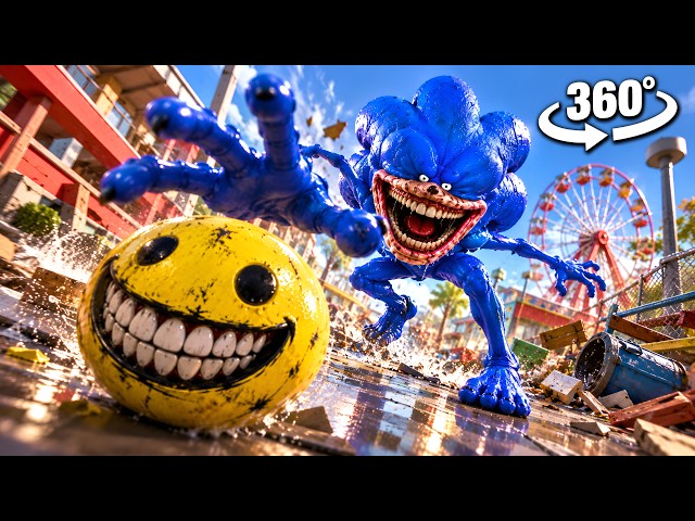 VERITY & SONIC Take Over the Game! | 360° VR Horror 4K