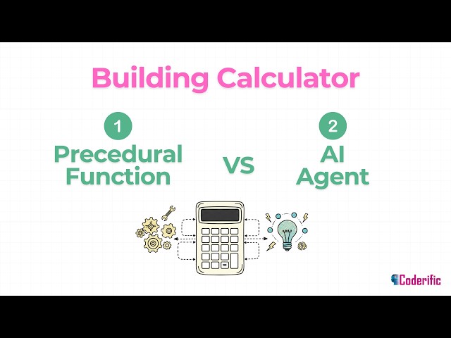 Procedural Programming vs AI Agents: Build the Same Calculator Two Ways