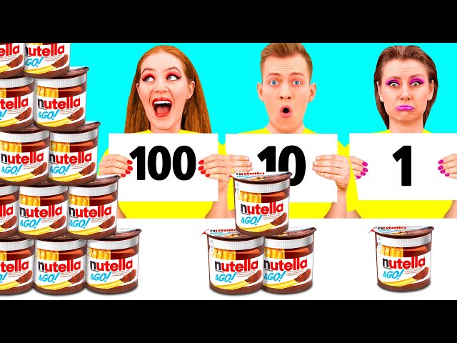 100 Layers of Food Challenge | Fantastic Kitchen Battle by PaRaRa Challenge