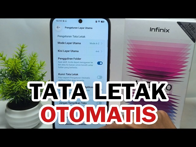 How to Set Up Auto Layout on Infinix Hot 70