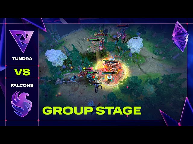 TEAM FALCONS vs TUNDRA ESPORTS - Official Highlights - BLAST Slam VII Dota 2