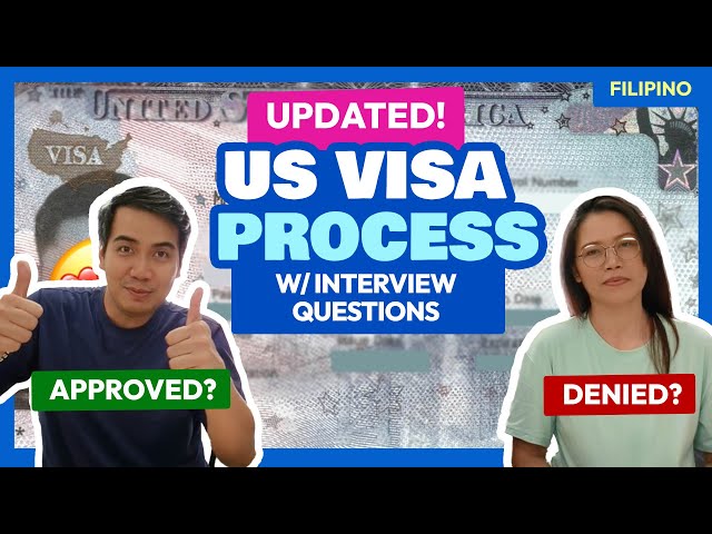 New U.S. VISA Application Process + Biometrics & Interview Appointment • The Poor Traveler Filipino