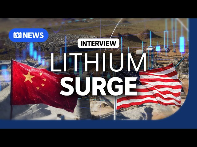 Lithium demand 'deepening' despite US renewables backstep, says PLS | The Business | ABC NEWS
