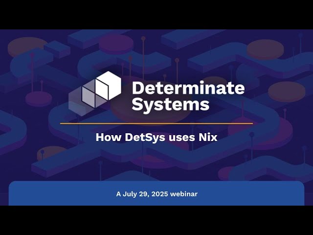 How Determinate Systems uses Nix