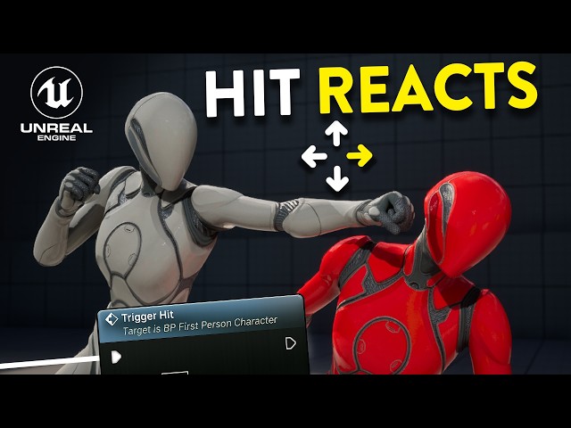 EASY Directional Hit Reactions in Unreal Engine 5 (Using Choosers)