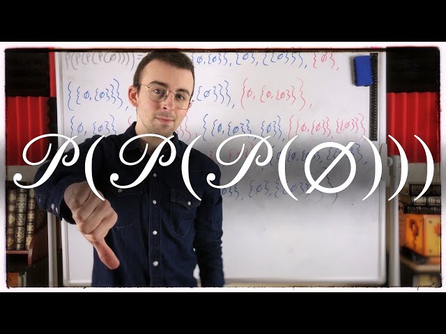 Power Set of the Power Set of the Power Set of the Empty Set | Set Theory
