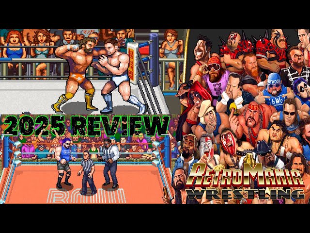 Pixel-Perfect Chaos in the Ring - RetroMania Wrestling 2025 Review | PC Steam 4K