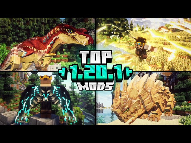 Top 30 Minecraft 1.20.1 Mods (Forge/Fabric/NeoForge)