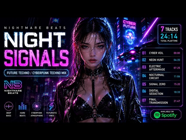 FUTURE TECHNO / CYBERPUNK TECHNO MIX | Nightmare Beats