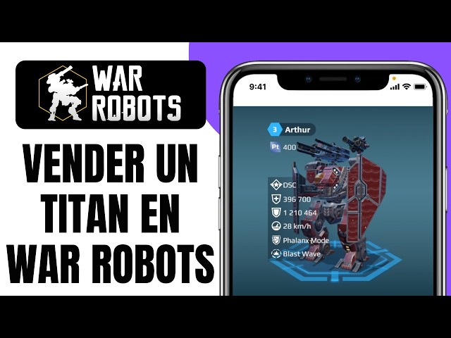 How to sell a titan in War Robots