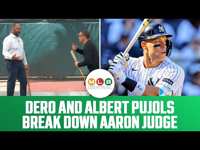 Albert Pujols breaks down Aaron Judge's swing | MLB Central